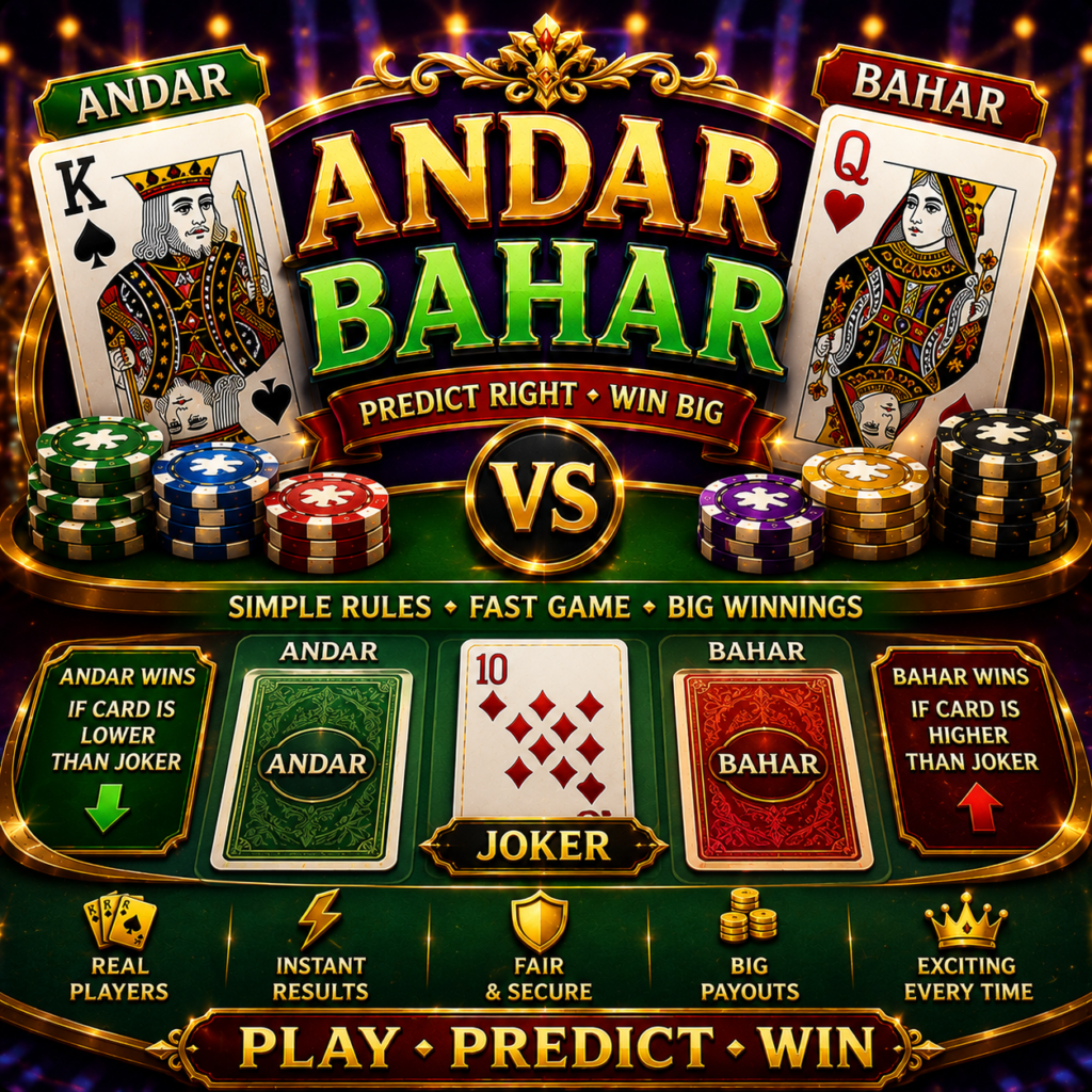 Andar Bahar card game