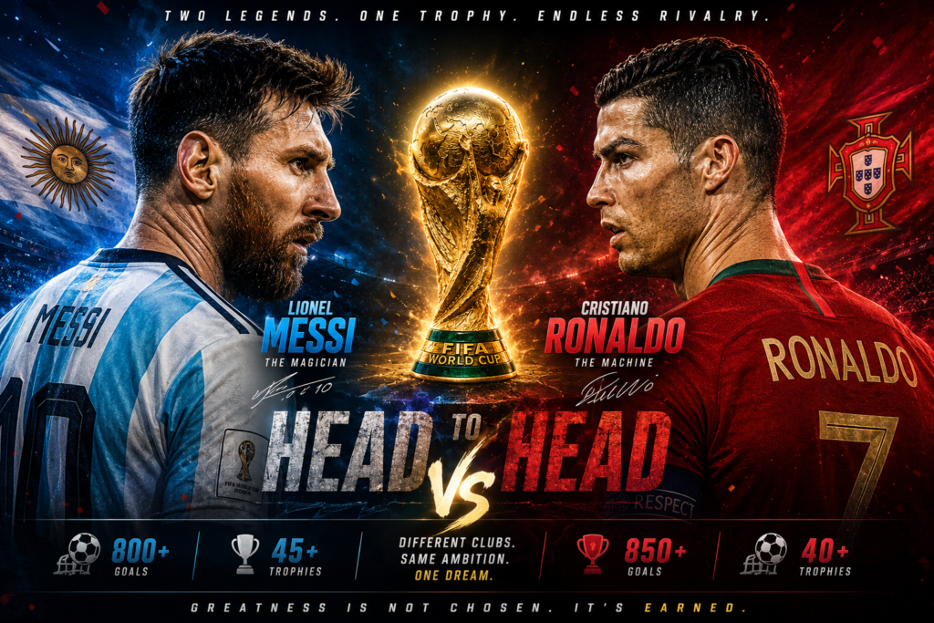 messi vs ronaldo rivalry