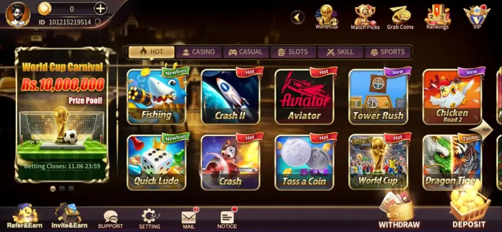 Royal X Casino Game