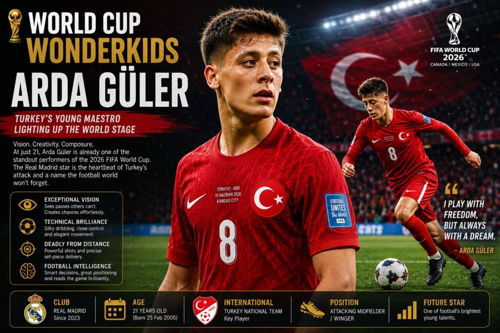 Arda Güler Emerges as One of Football's Brightest Young Stars