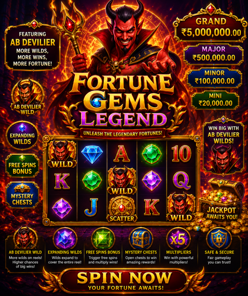 fortune gems lagend AB DEVELLIERS FORTUNE GEM