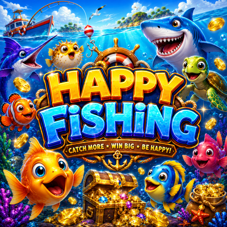 happy fishing