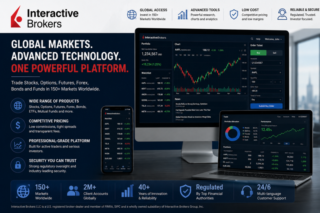 Interactive Brokers one of the leading forex trading platform