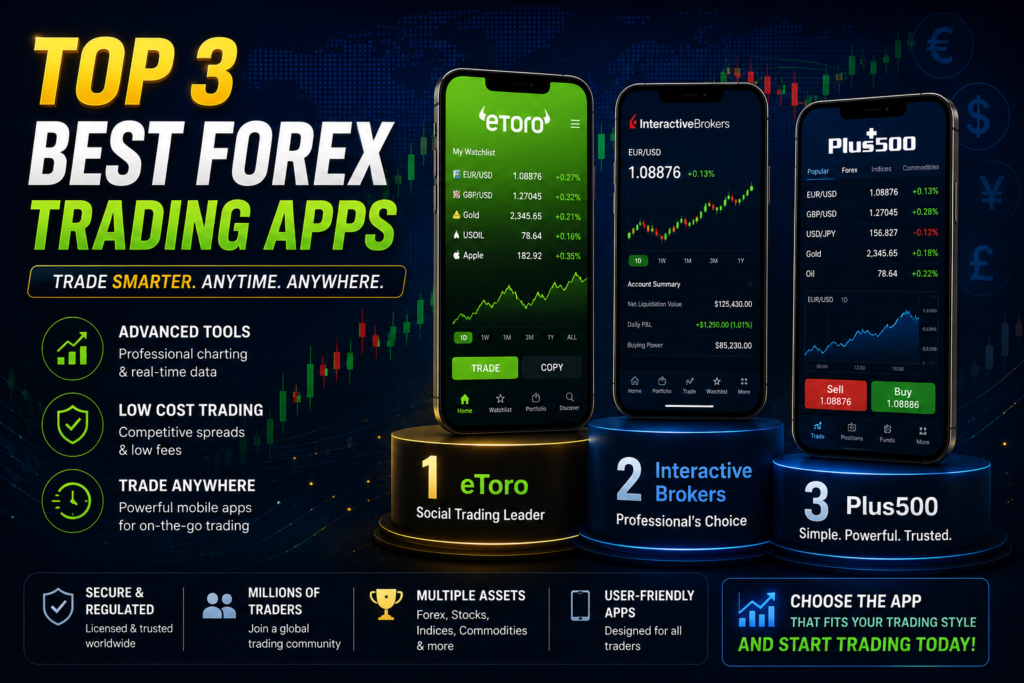 3 best forex trading apps